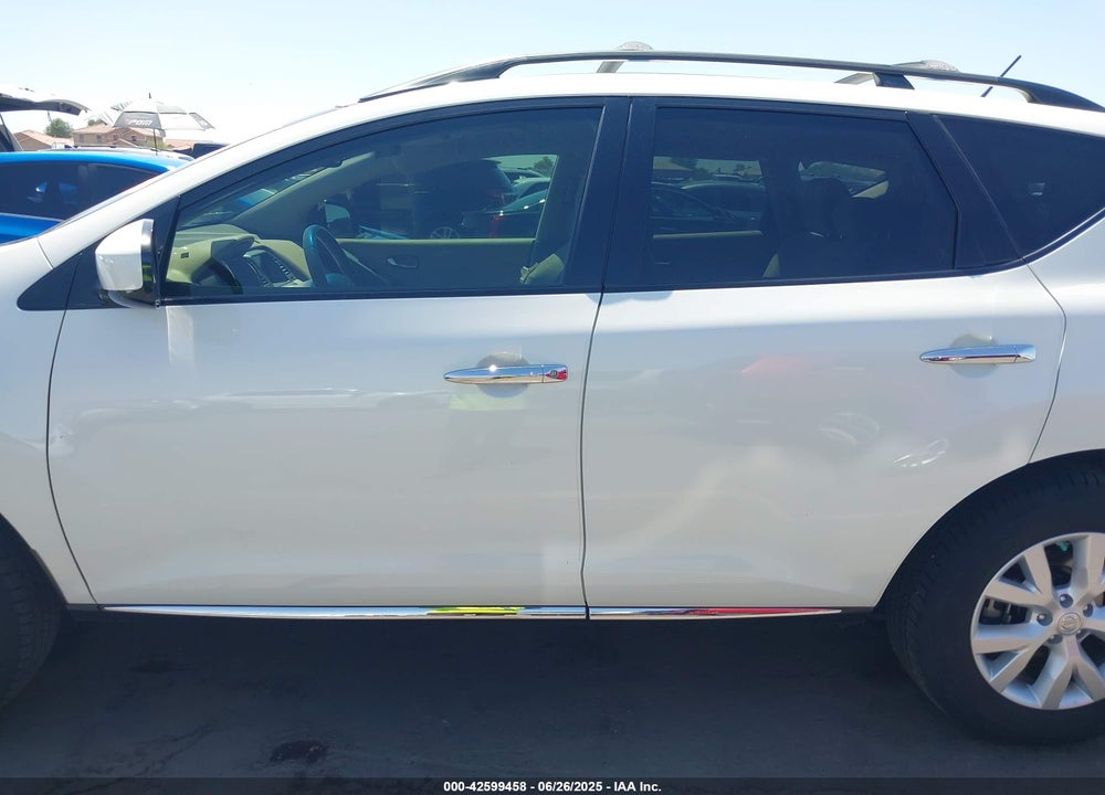 2014 NISSAN MURANO VIN: JN8AZ1MUXEW406230