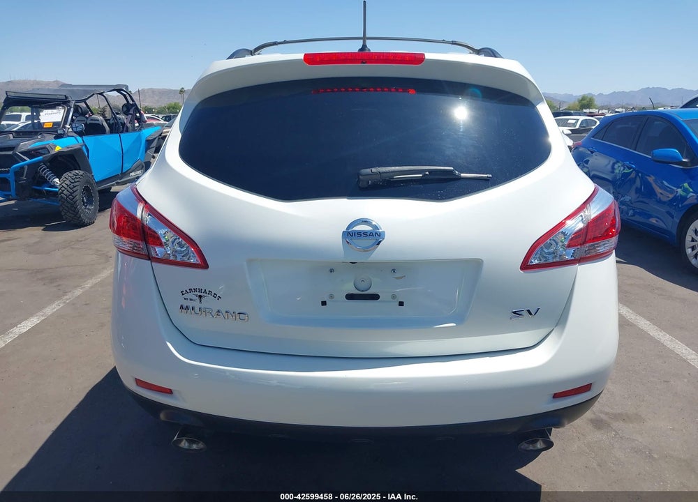 2014 NISSAN MURANO VIN: JN8AZ1MUXEW406230