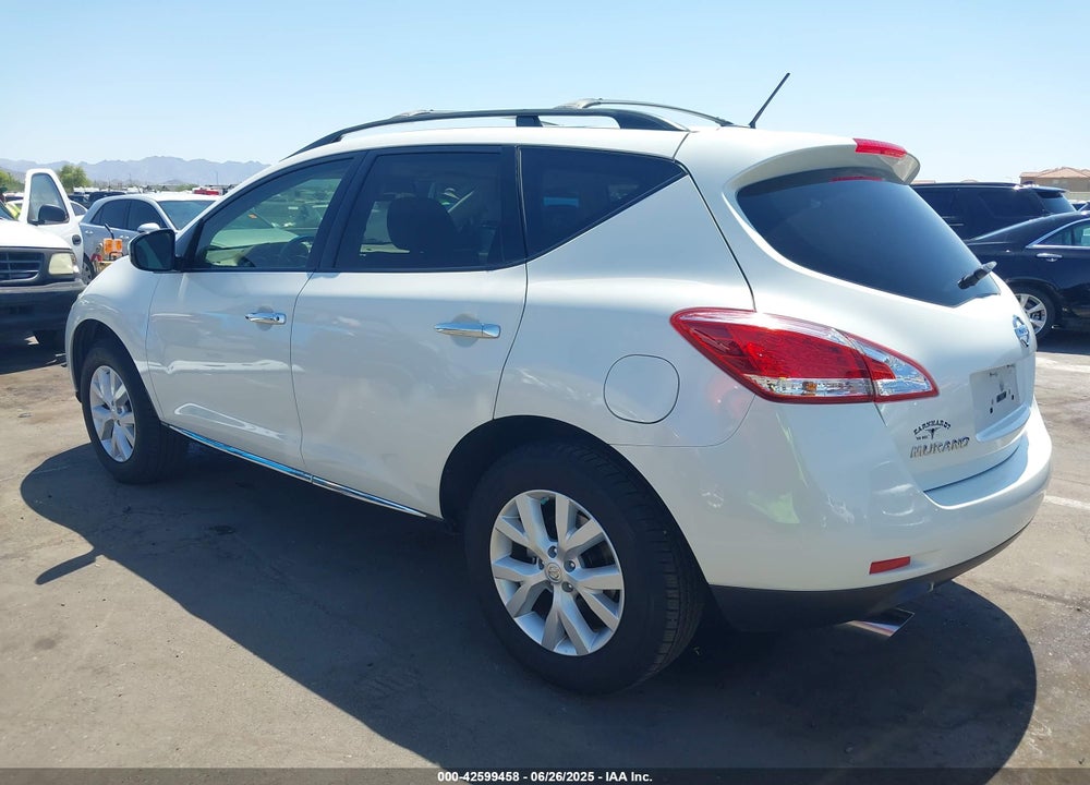 2014 NISSAN MURANO VIN: JN8AZ1MUXEW406230
