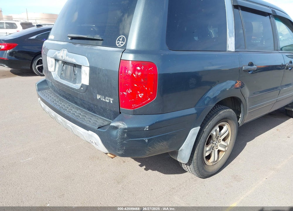 2003 HONDA PILOT EX VIN: 2HKYF18483H593841