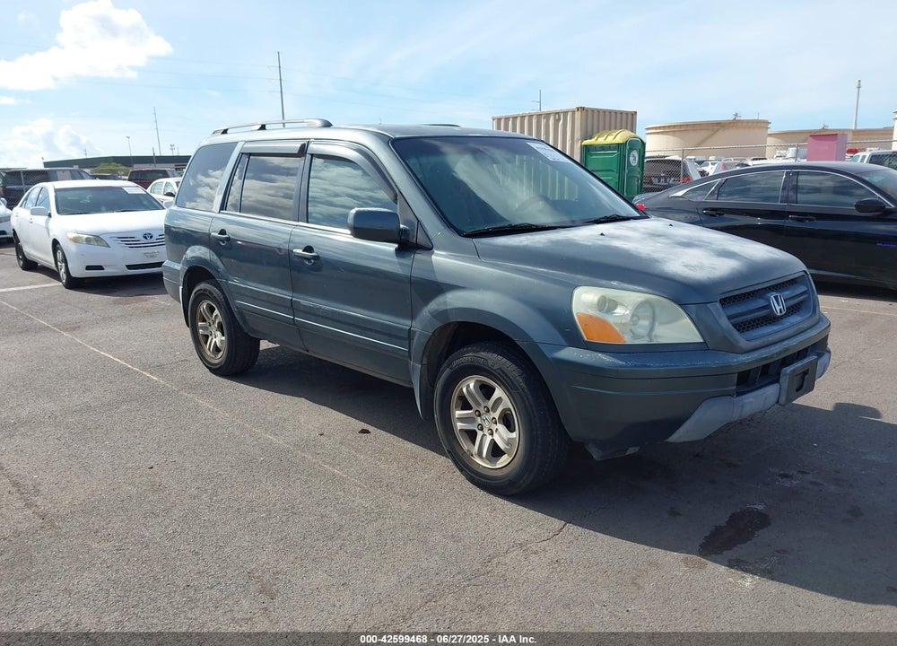 2003 HONDA PILOT EX VIN: 2HKYF18483H593841