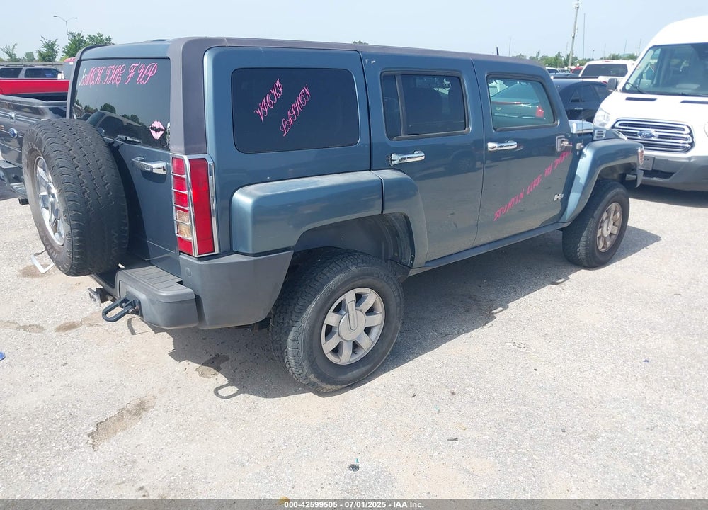 2007 HUMMER H3 SUV VIN: 5GTDN13E878237050