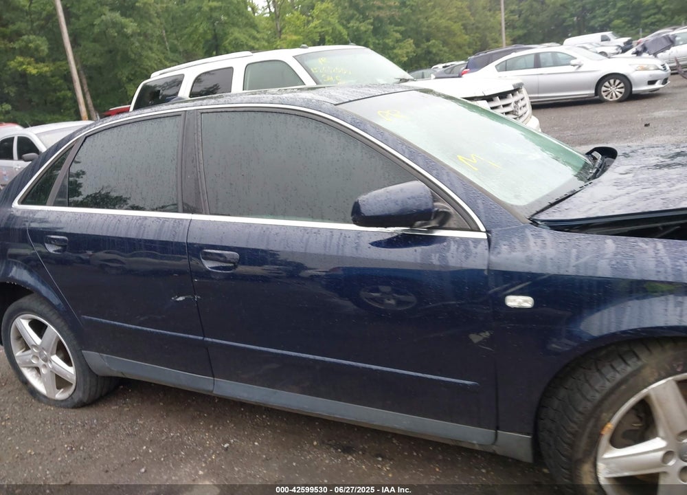2004 AUDI A4 3.0 VIN: WAULT68E74A083981