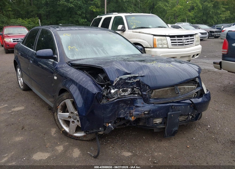 2004 AUDI A4 3.0 VIN: WAULT68E74A083981
