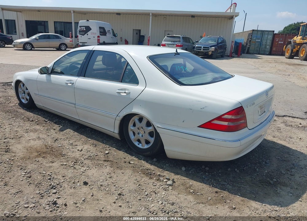 2002 MERCEDES-BENZ S 430 VIN: WDBNG70J62A306764