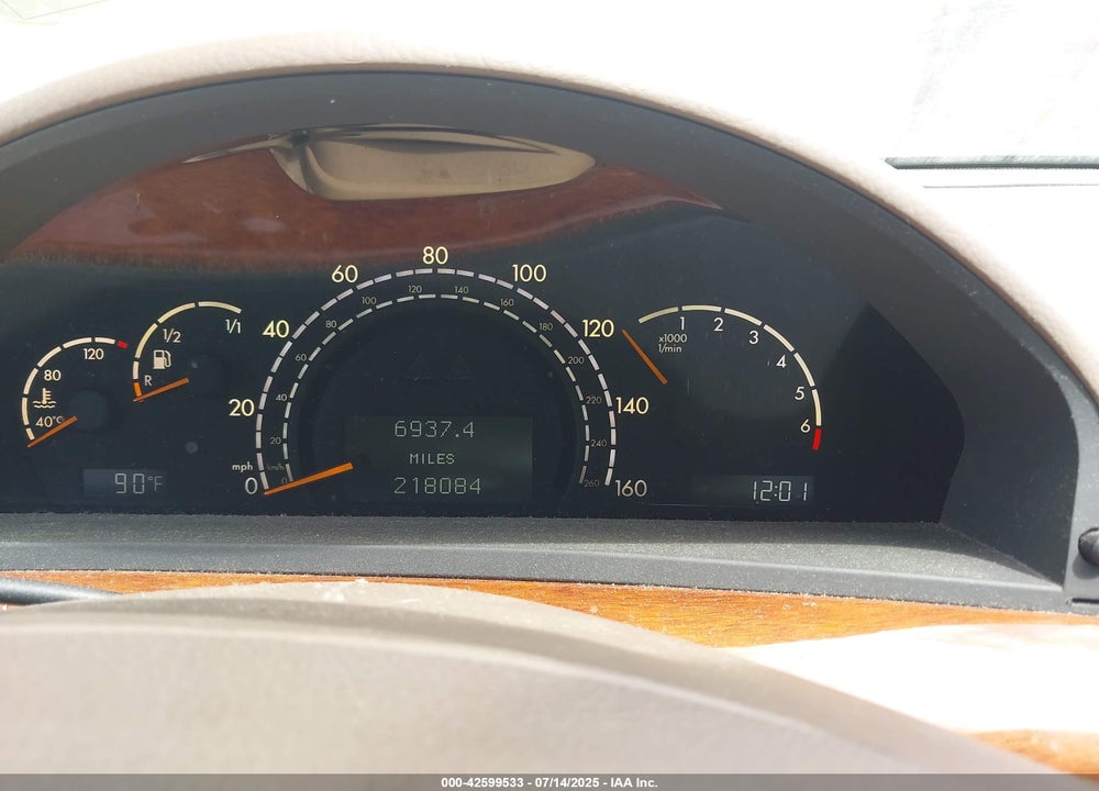 2002 MERCEDES-BENZ S 430 VIN: WDBNG70J62A306764