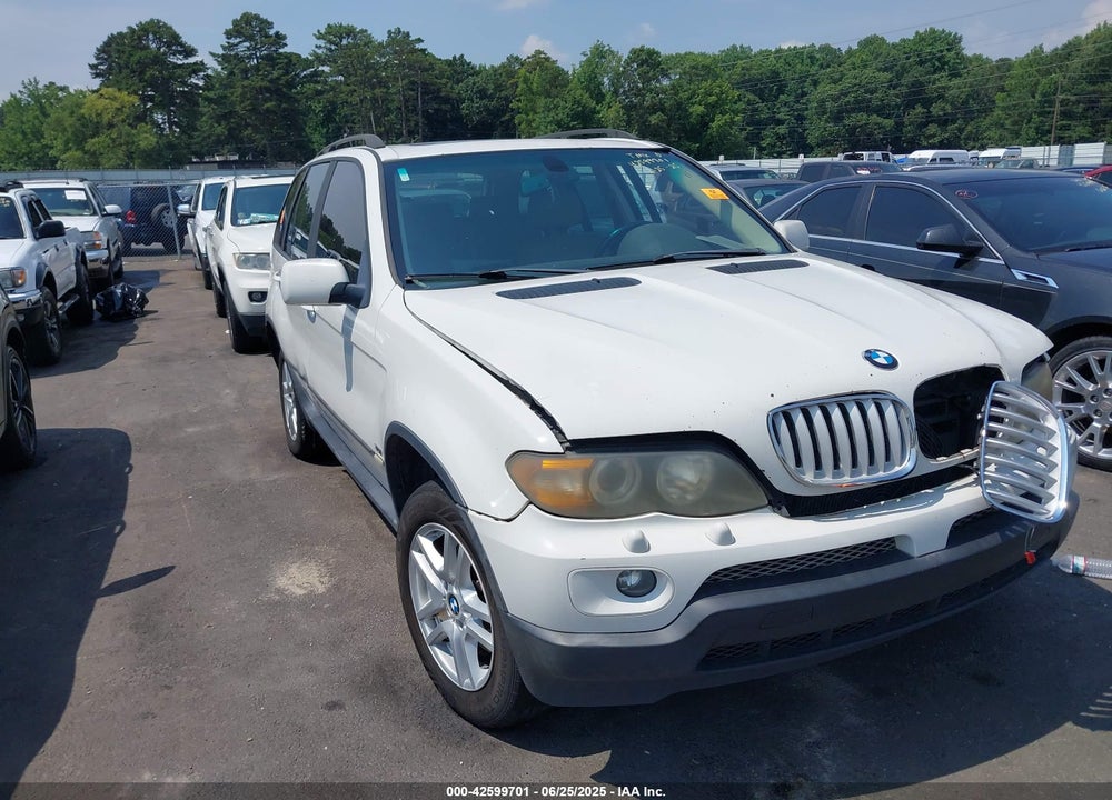 2004 BMW X5 3.0I VIN: 5UXFA13514LU39490