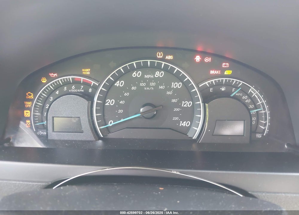 2013 TOYOTA CAMRY XLE VIN: 4T4BF1FK5DR278088