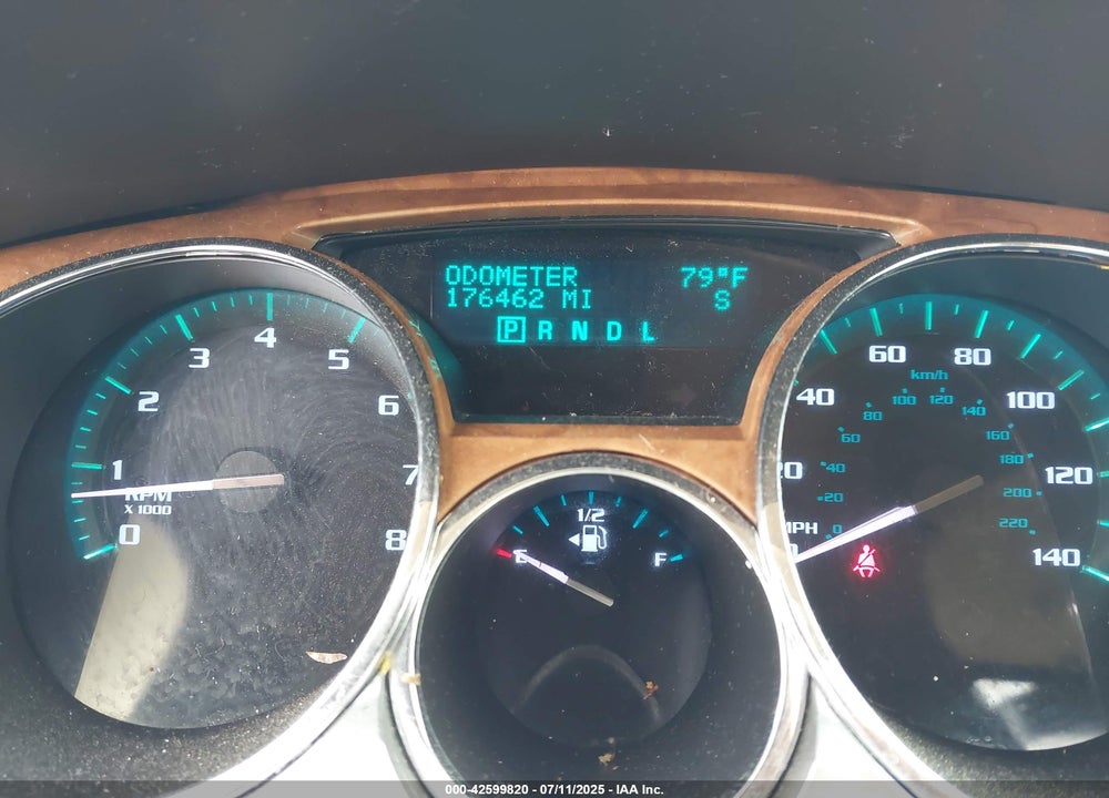 2012 BUICK ENCLAVE VIN: 5GAKRBED1CJ232127
