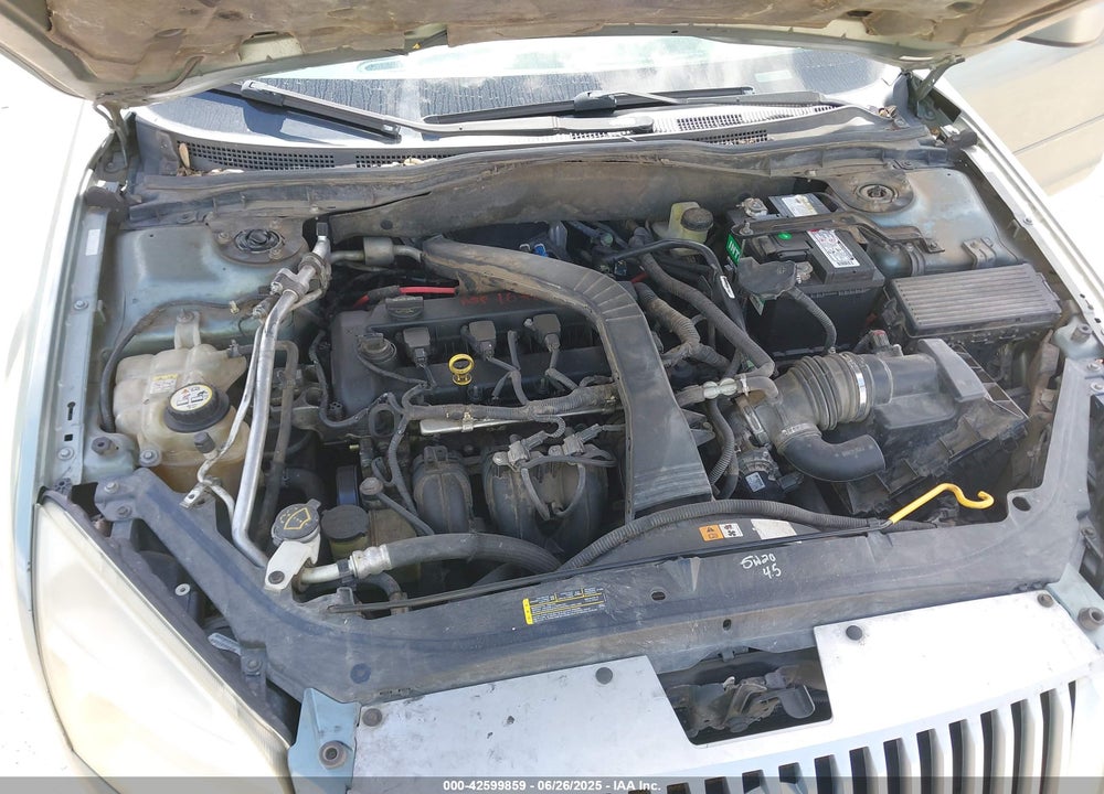 2006 MERCURY MILAN VIN: 3MEFM07Z86R629354
