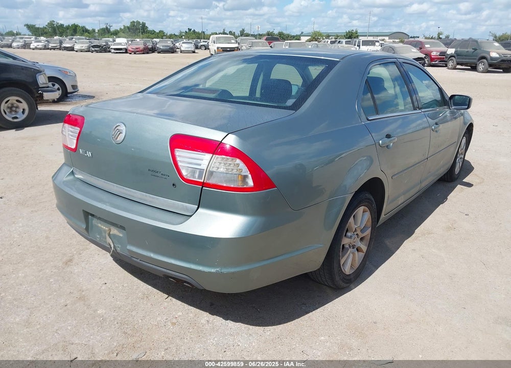 2006 MERCURY MILAN VIN: 3MEFM07Z86R629354