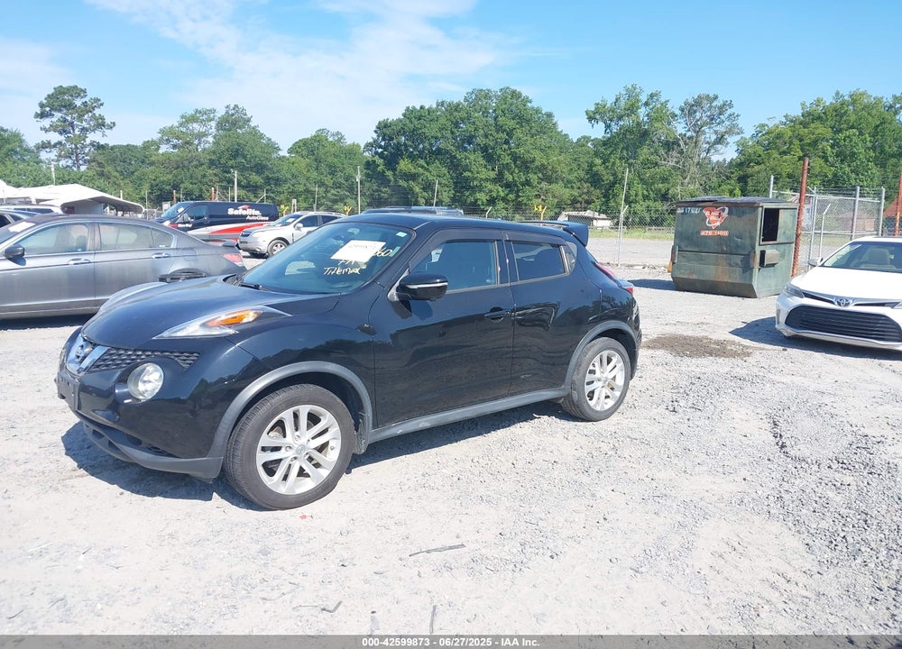 2015 NISSAN JUKE SV VIN: JN8AF5MV7FT553360