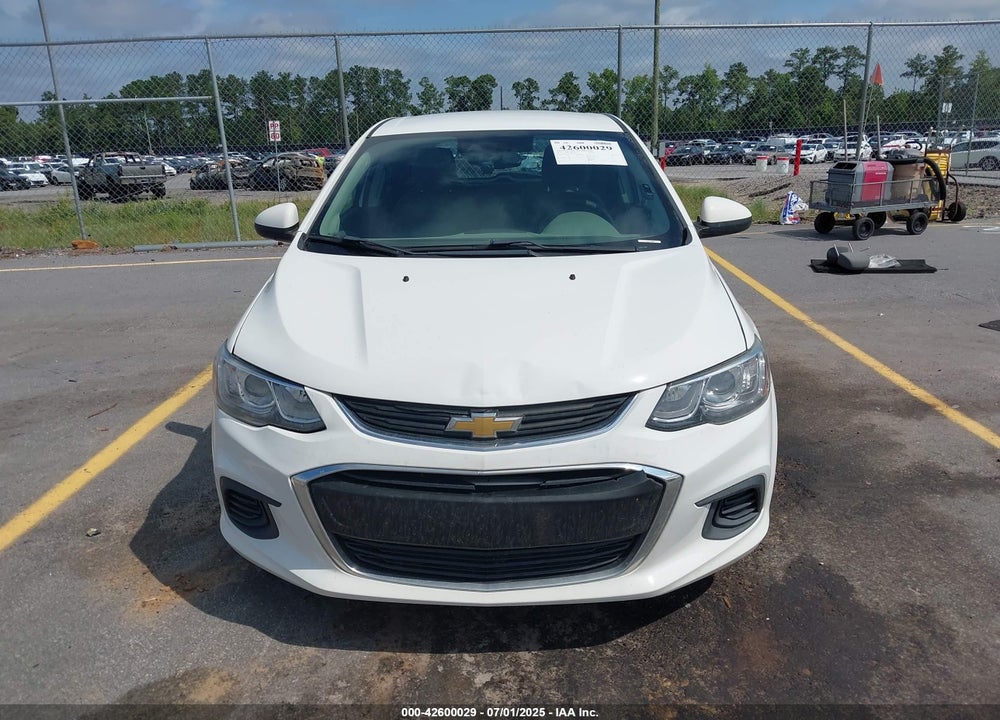 2020 CHEVROLET SONIC VIN: 1G1JG6SB1L4115200