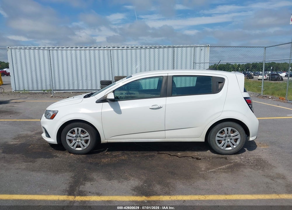 2020 CHEVROLET SONIC VIN: 1G1JG6SB1L4115200