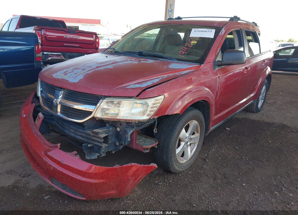 2009 DODGE JOURNEY VIN: 3D4GG57V99T199254