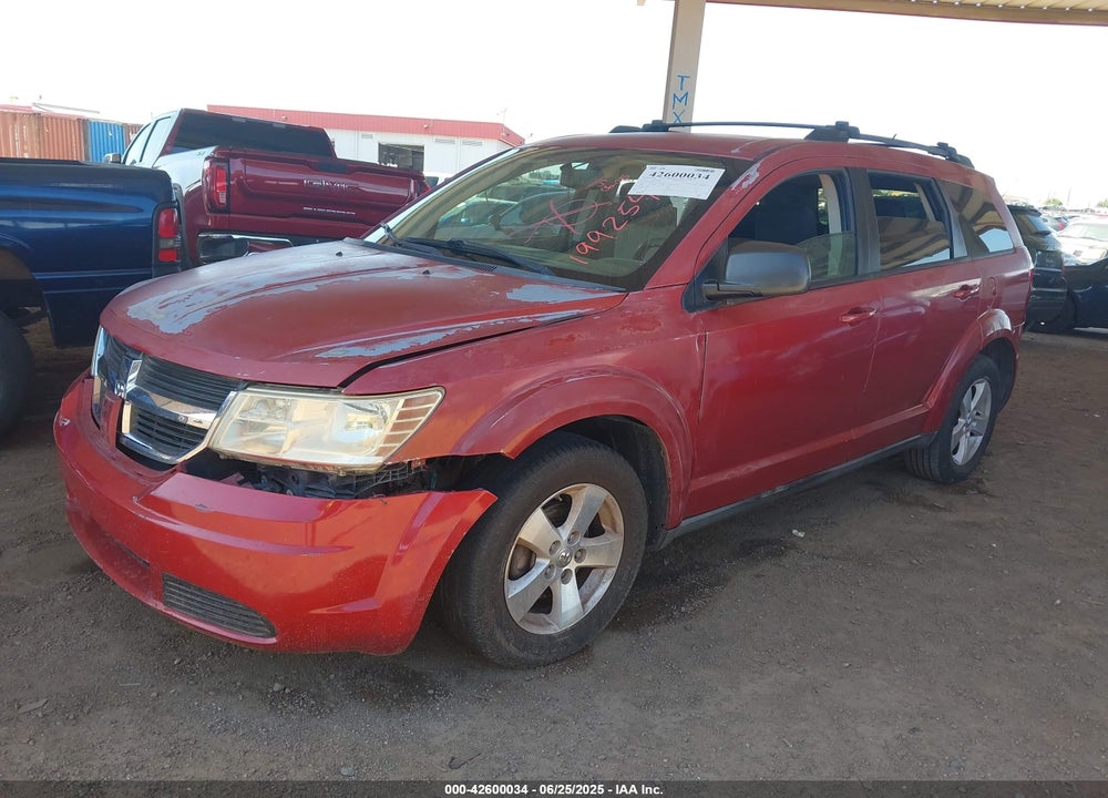 2009 DODGE JOURNEY VIN: 3D4GG57V99T199254