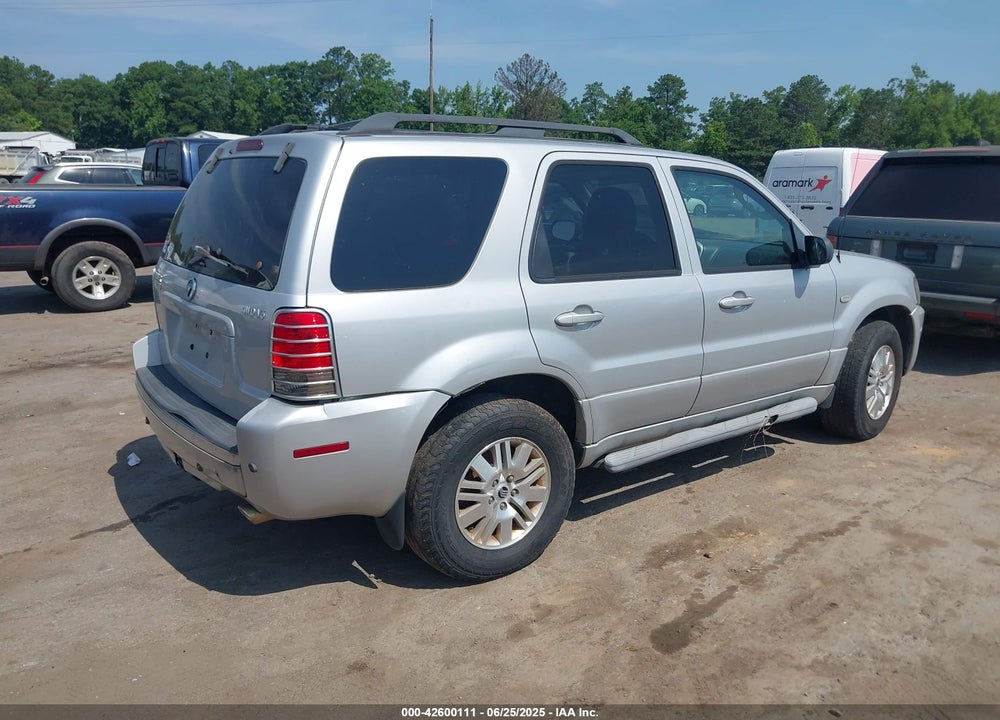 2006 MERCURY MARINER VIN: 4M2CU57106DJ03167