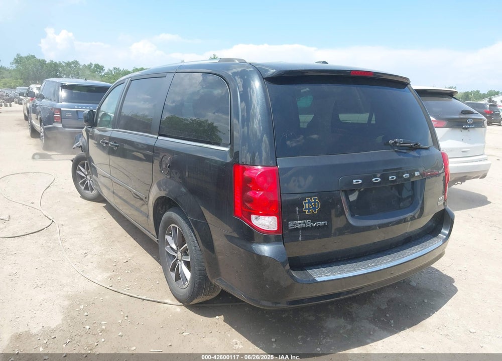 2017 DODGE GRAND CARAVAN SXT VIN: 2C4RDGCG4HR860434