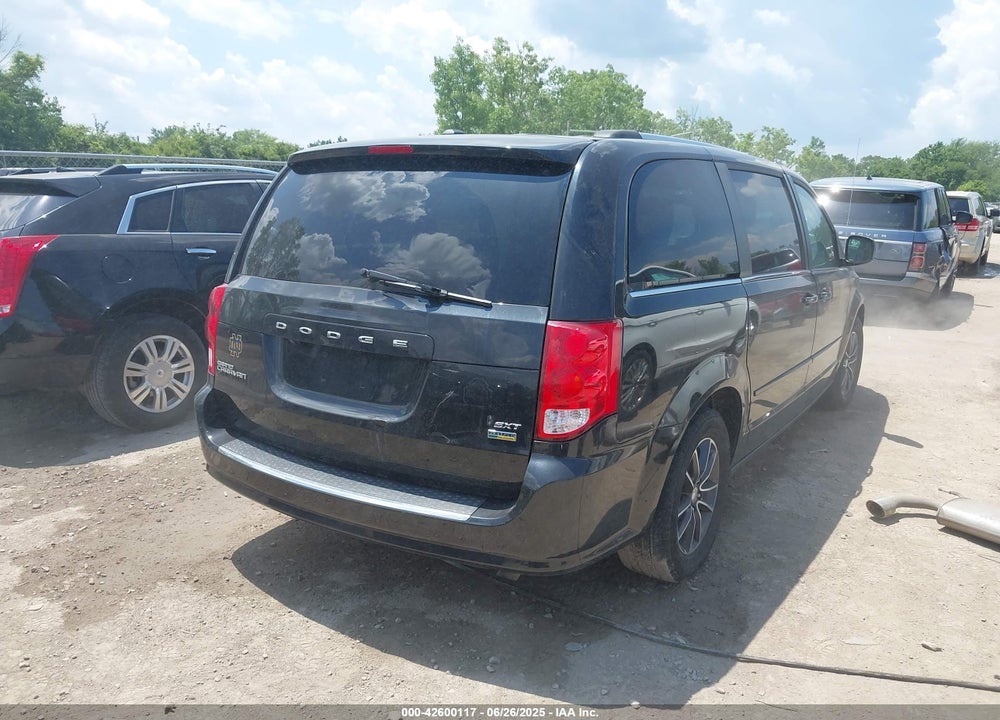 2017 DODGE GRAND CARAVAN SXT VIN: 2C4RDGCG4HR860434