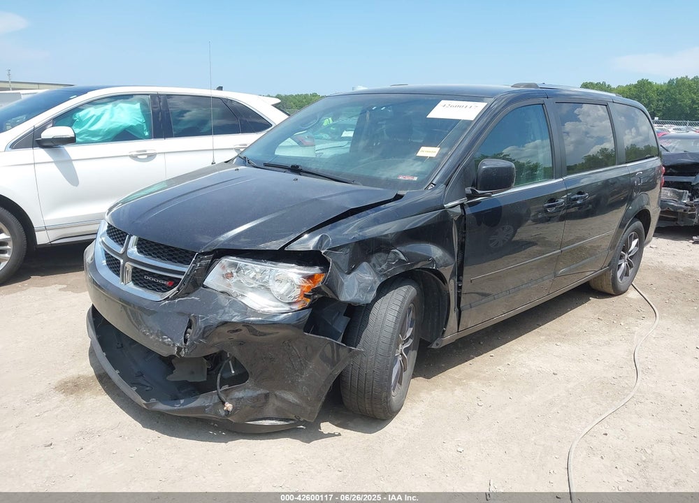 2017 DODGE GRAND CARAVAN SXT VIN: 2C4RDGCG4HR860434