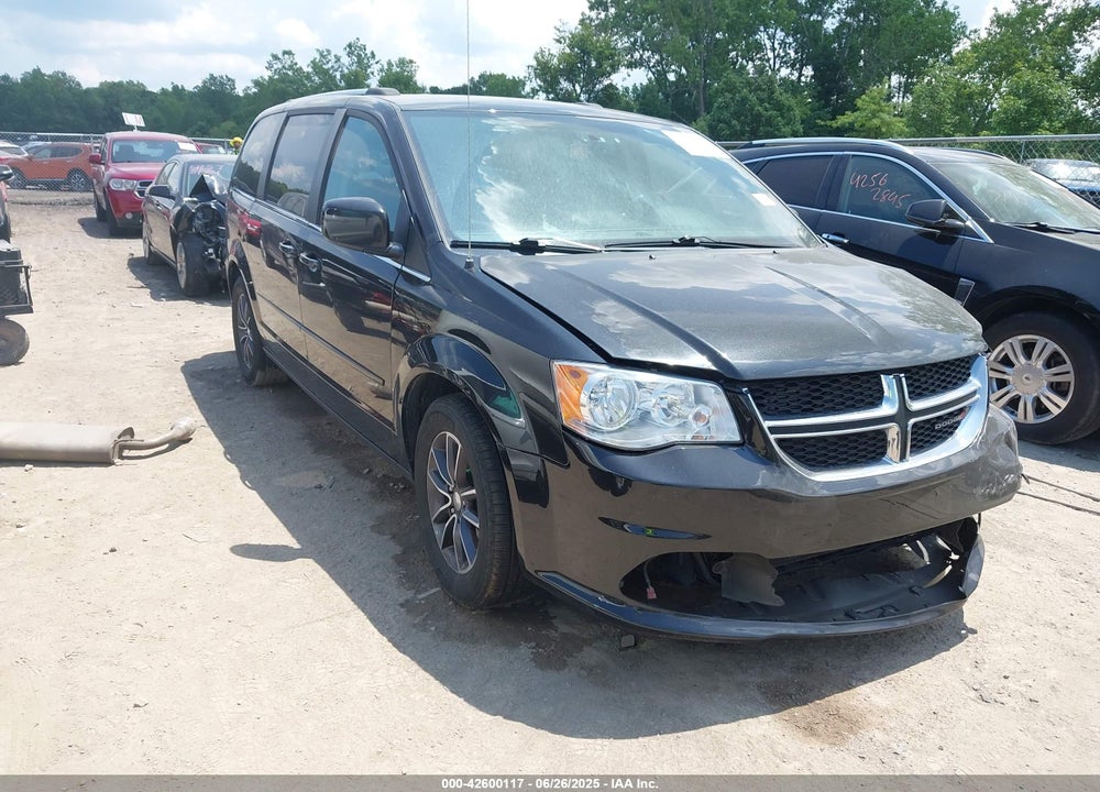 2017 DODGE GRAND CARAVAN SXT VIN: 2C4RDGCG4HR860434