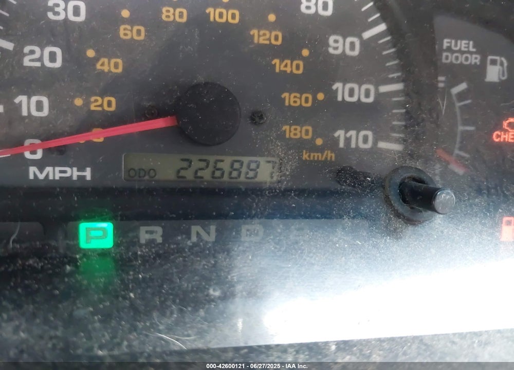 2000 TOYOTA 4RUNNER SR5 V6 VIN: JT3HN86R8Y0299276
