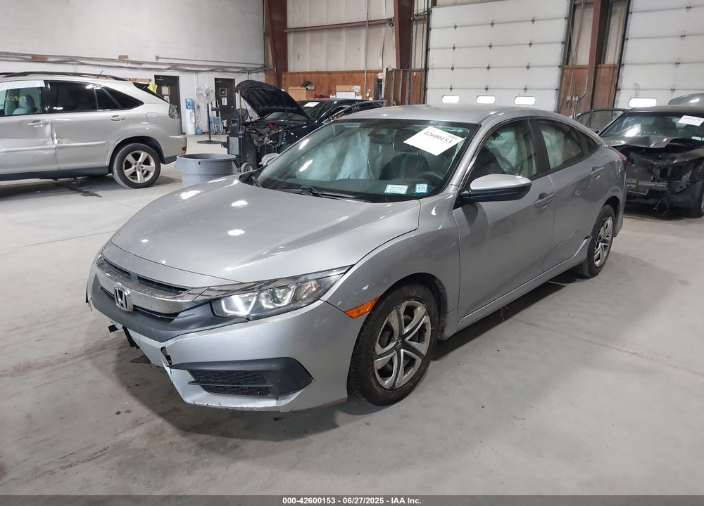 2016 HONDA CIVIC VIN: 19XFC2F57GE220706