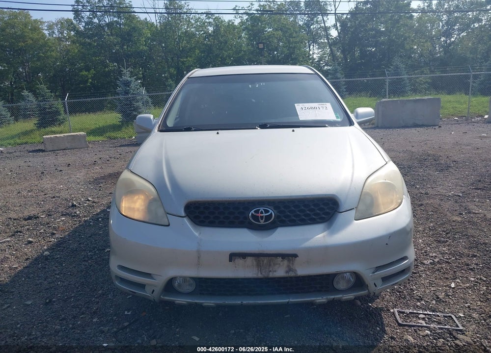 2003 TOYOTA MATRIX/XR VIN: 2T1KR32E13C116360