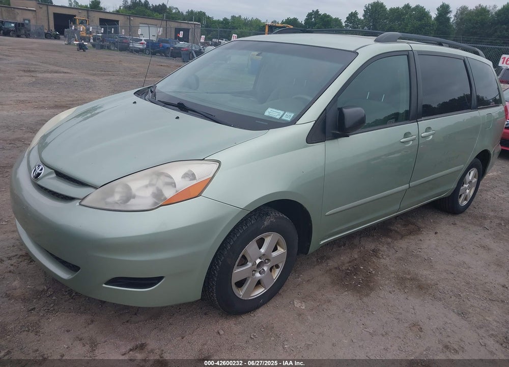 2008 TOYOTA SIENNA LE VIN: 5TDZK23C08S134860