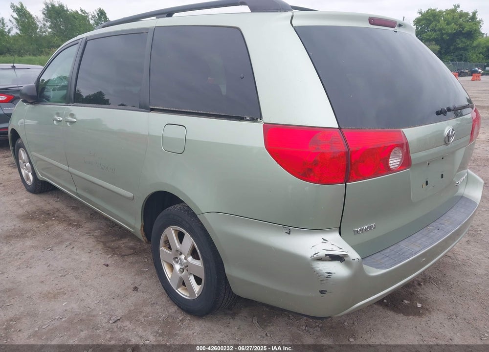 2008 TOYOTA SIENNA LE VIN: 5TDZK23C08S134860