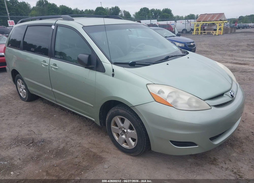 2008 TOYOTA SIENNA LE VIN: 5TDZK23C08S134860