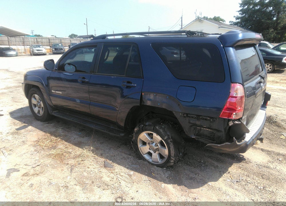2005 TOYOTA 4RUNNER LIMITED V8 VIN: JTEBT17R358024498