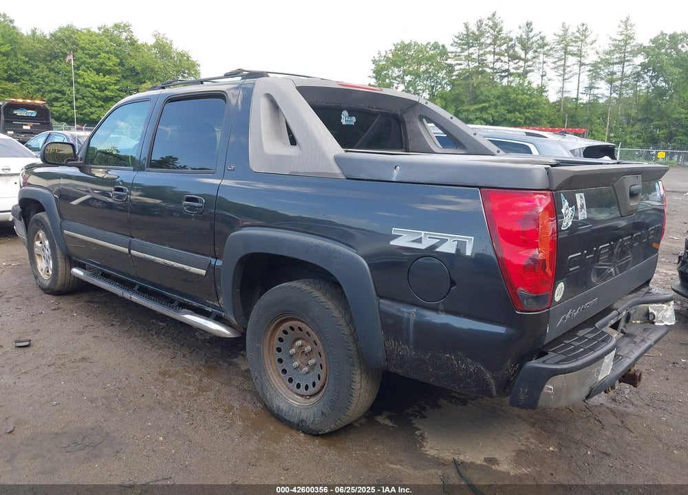 2005 CHEVROLET AVALANCHE 1500 Z71 VIN: 3GNEK12Z05G181712