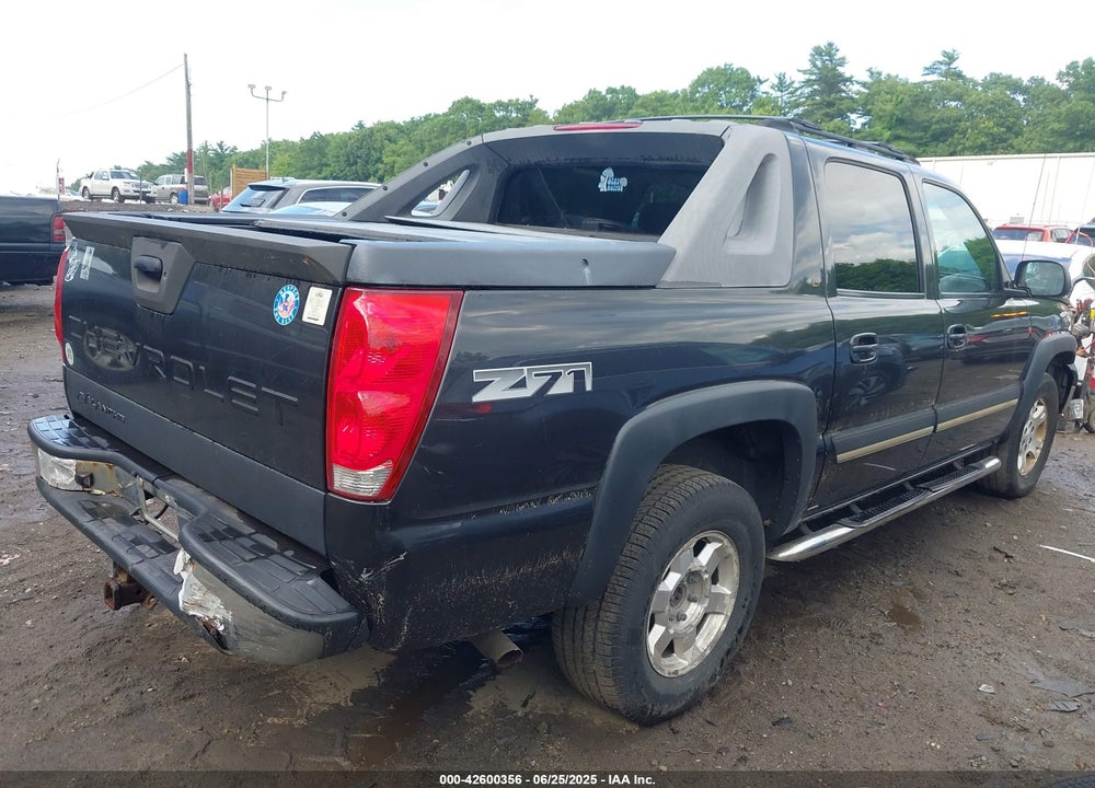 2005 CHEVROLET AVALANCHE 1500 Z71 VIN: 3GNEK12Z05G181712
