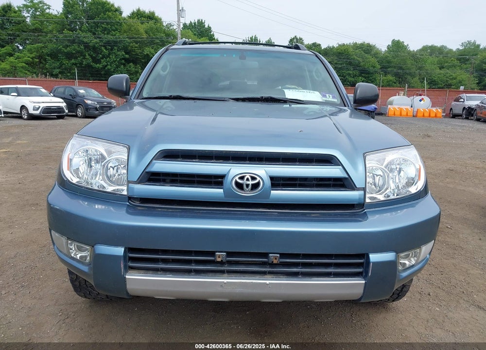 2004 TOYOTA 4RUNNER SR5 V6 VIN: JTEBU14R348011363