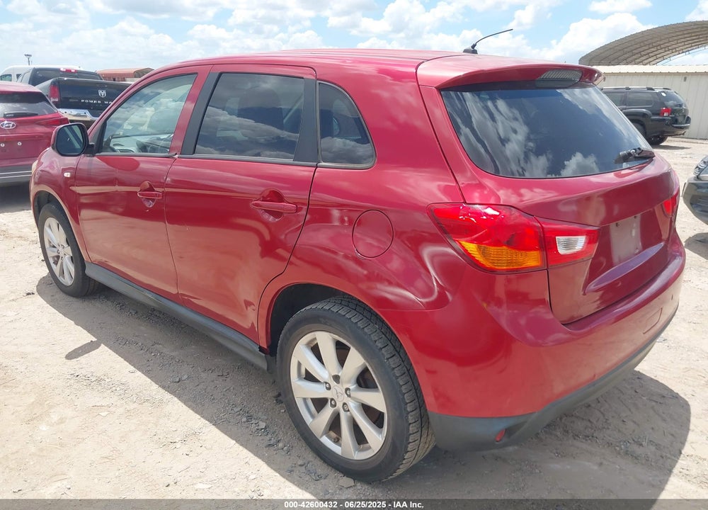 2015 MITSUBISHI OUTLANDER SPORT ES VIN: 4A4AP3AU9FE020576