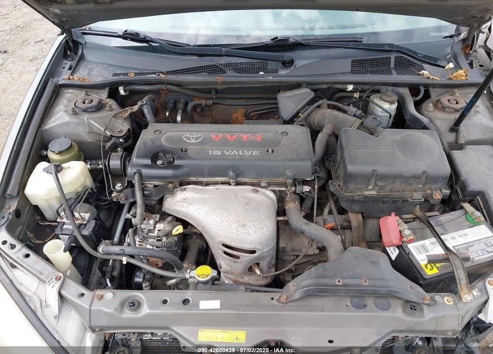 2004 TOYOTA CAMRY VIN: 4T1BE32KX4U862761
