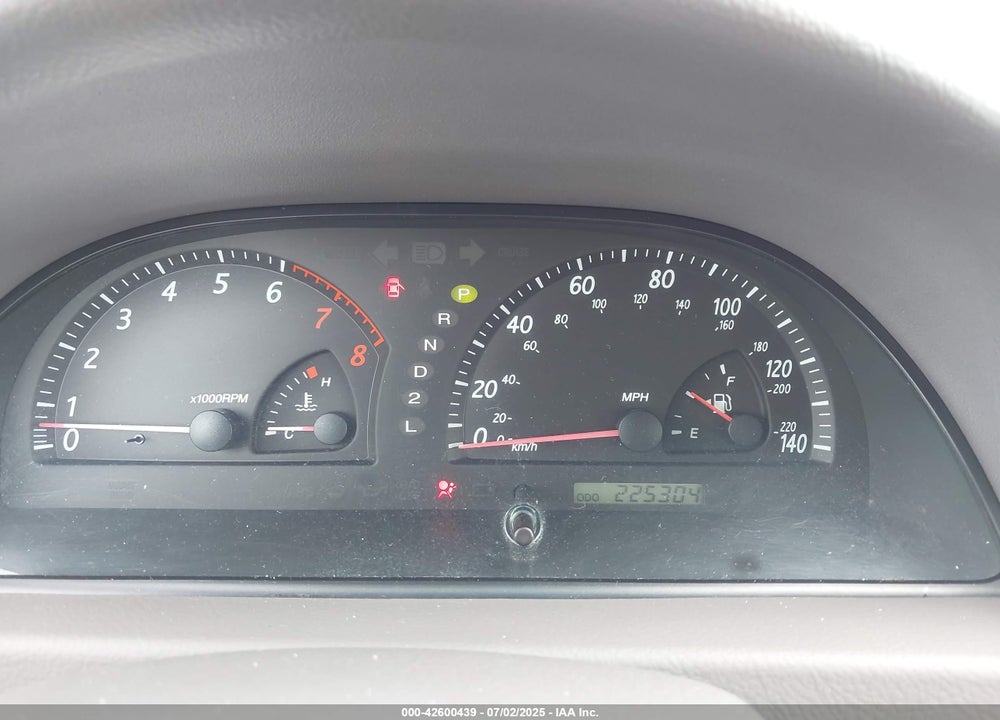 2004 TOYOTA CAMRY VIN: 4T1BE32KX4U862761