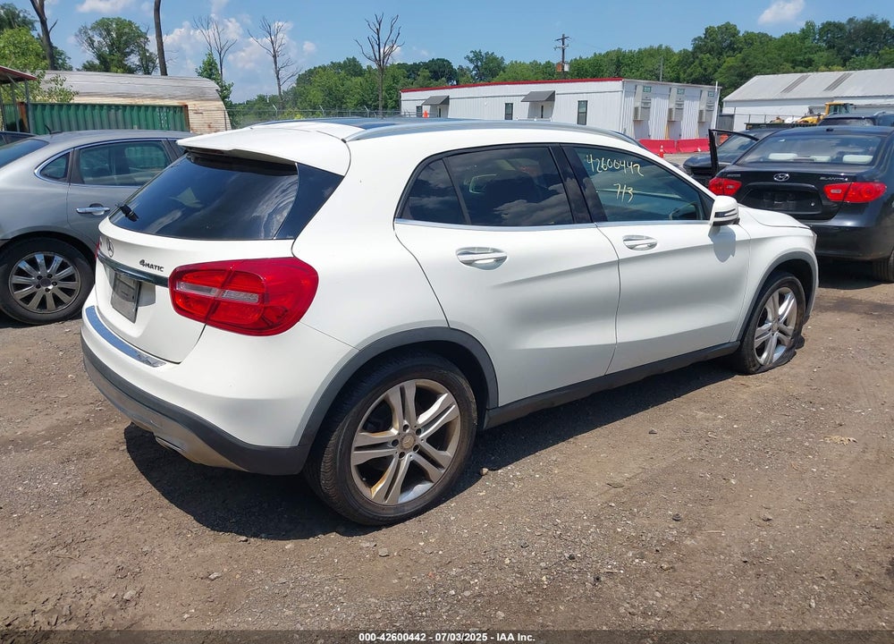 2016 MERCEDES-BENZ GLA-CLASS VIN: WDCTG4GB8GJ218029