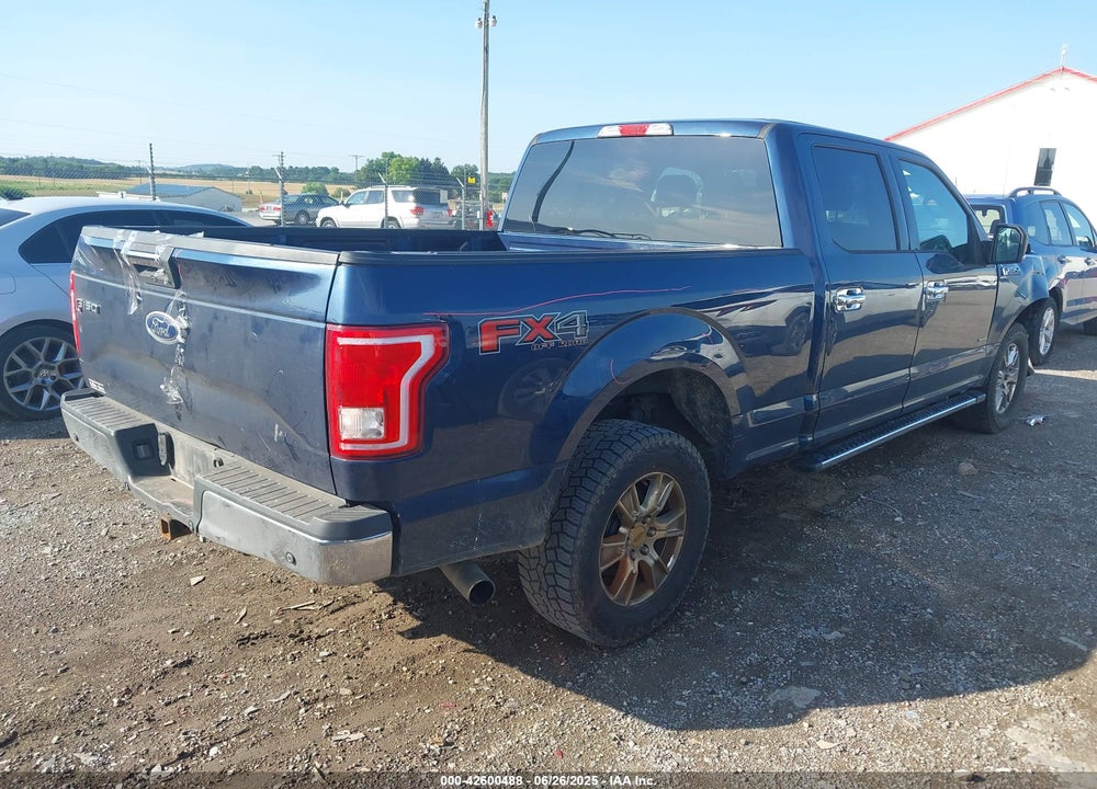 2016 FORD F-150 VIN: 1FTFW1EG0GFA51476