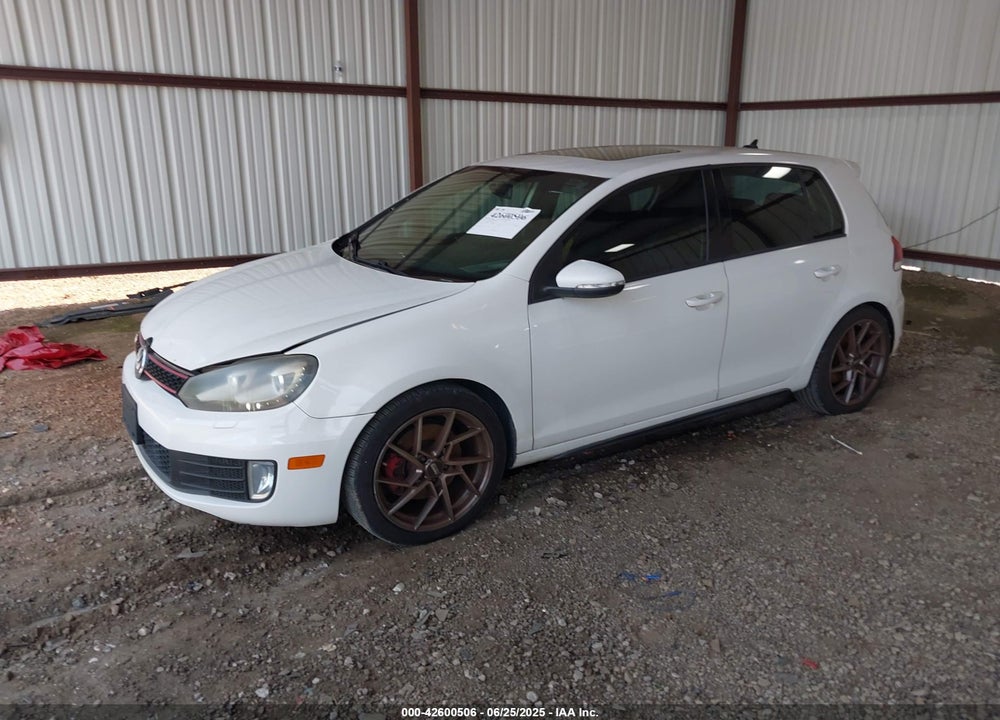 2012 VOLKSWAGEN GTI VIN: WVWHD7AJ7CW086898
