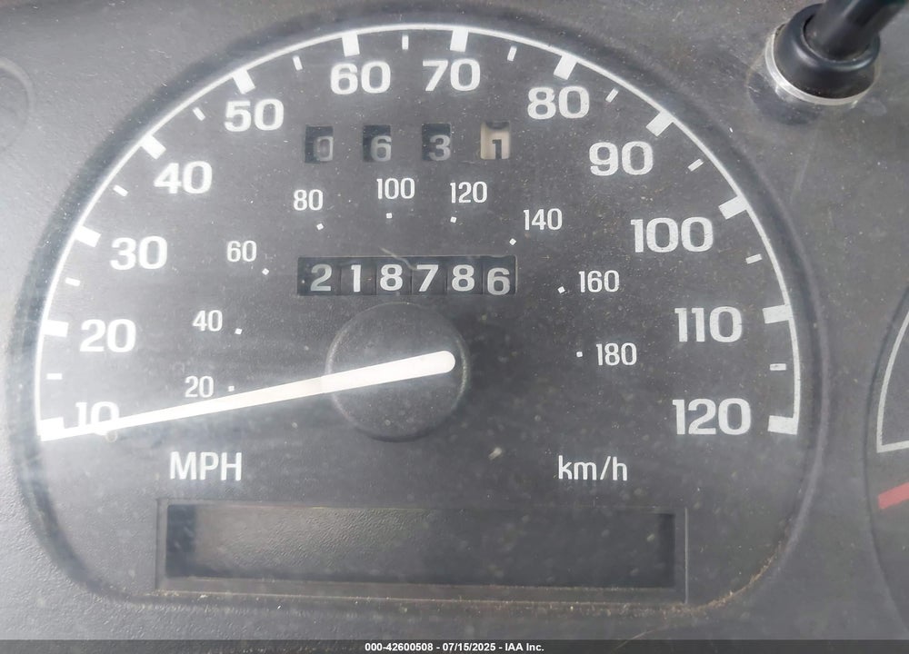 1999 FORD RANGER XL/XLT VIN: 1FTYR10V7XTA47979
