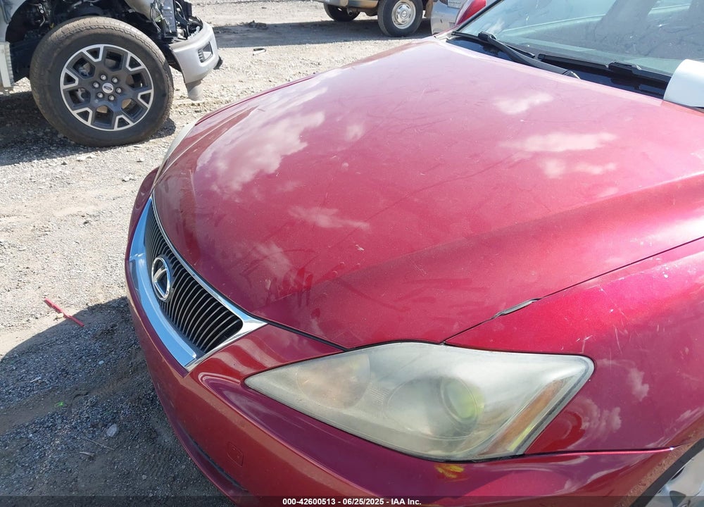 2006 LEXUS IS 250 VIN: JTHBK262X65000167