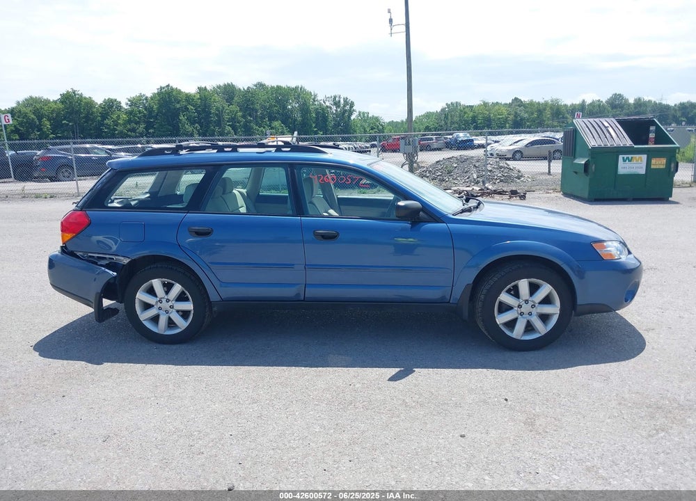 2007 SUBARU OUTBACK VIN: 4S4BP61C977321595