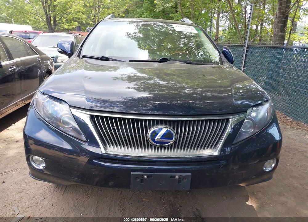 2010 LEXUS RX 450H VIN: JTJBC1BA4A2405275