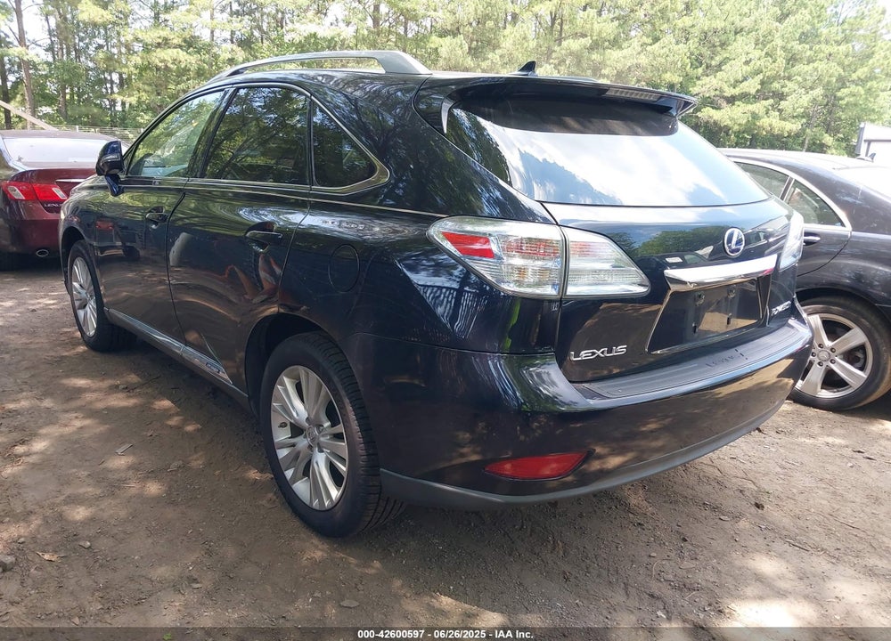 2010 LEXUS RX 450H VIN: JTJBC1BA4A2405275