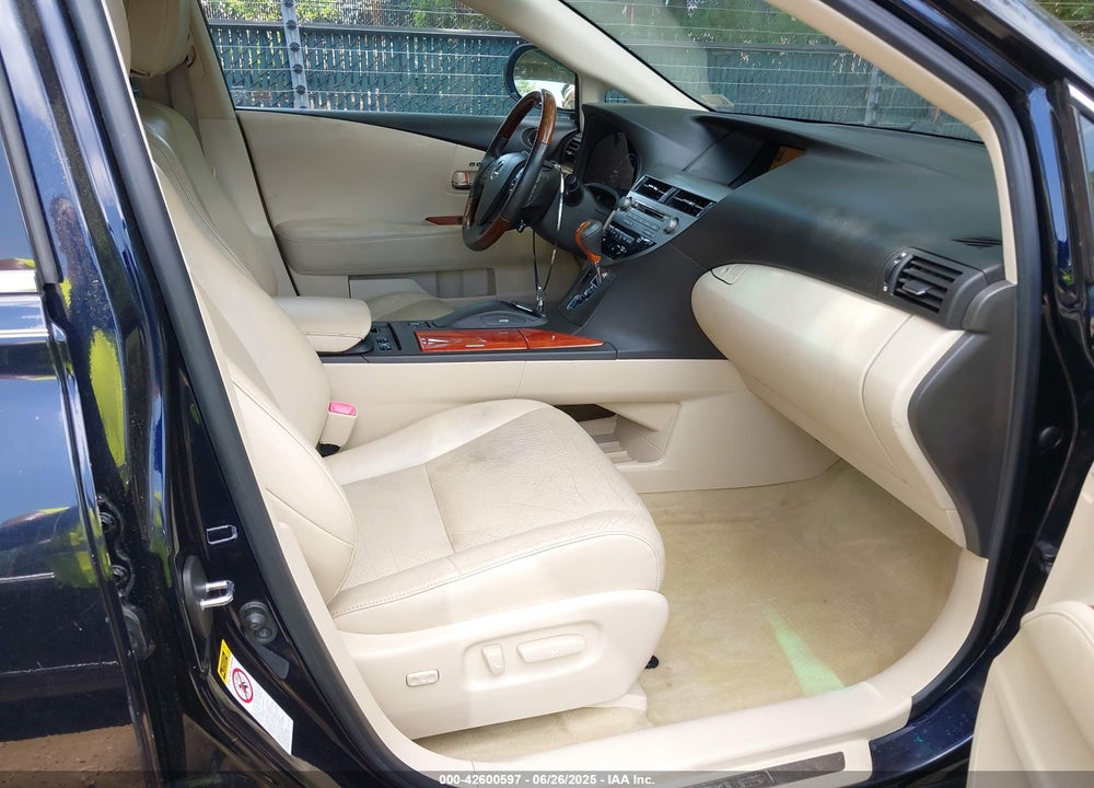 2010 LEXUS RX 450H VIN: JTJBC1BA4A2405275