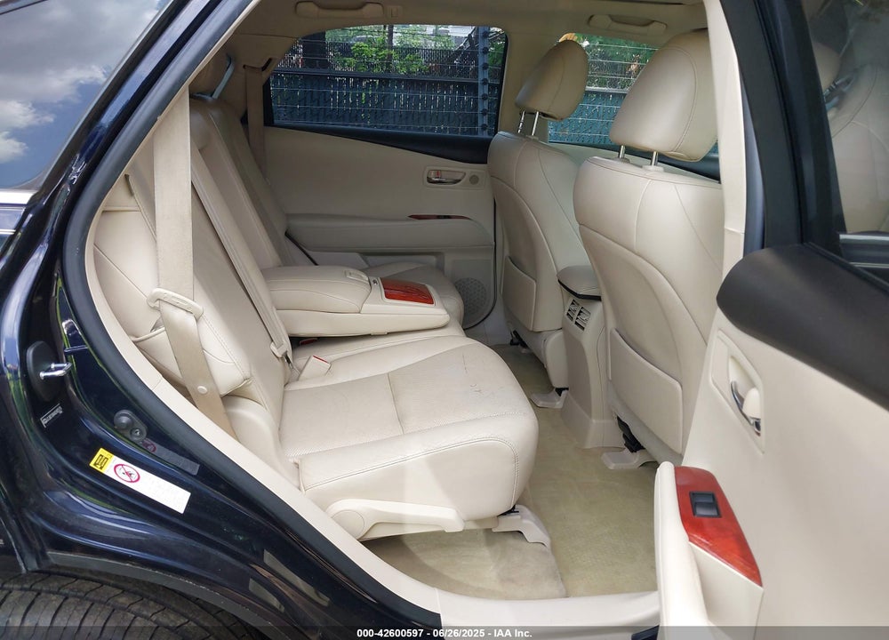 2010 LEXUS RX 450H VIN: JTJBC1BA4A2405275