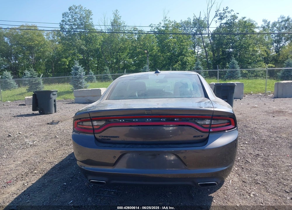 2015 DODGE CHARGER SXT VIN: 2C3CDXJG7FH837312