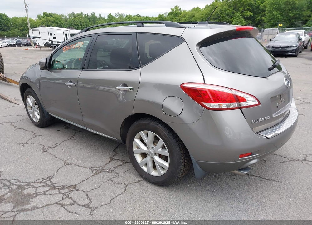 2012 NISSAN MURANO SL VIN: JN8AZ1MW0CW221182